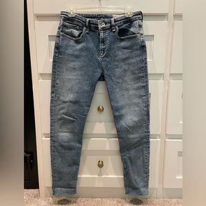 Rag & Bone Cate ankle mid-rise skinny jeans sz 29